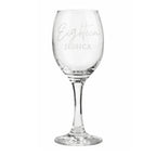 Personalised Age & Name Wine Glass