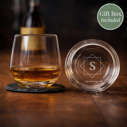Personalised Base Engraved Initial Tumbler