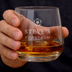 Personalised Football Motif Tumbler