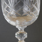 Personalised Cut Crystal Wine Glass
