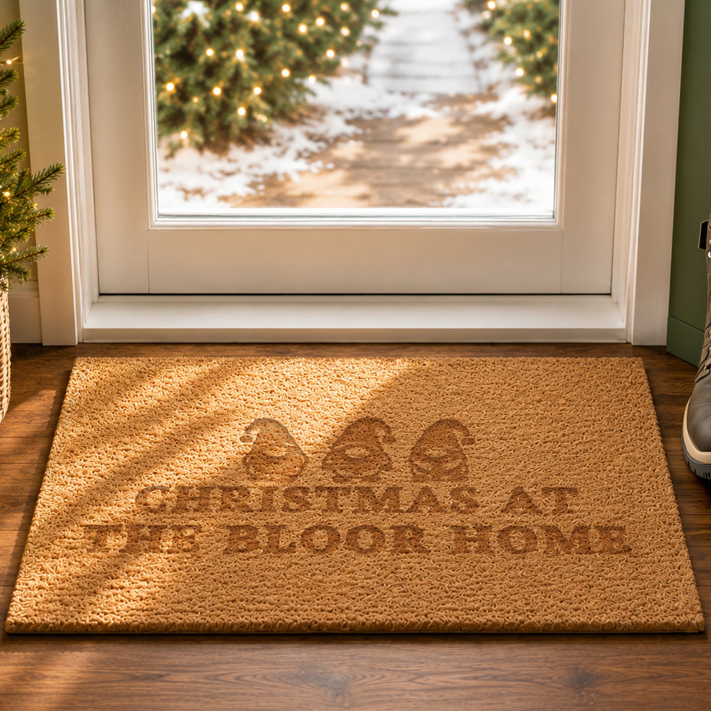 Personalised Gonk Rectangle Indoor Doormat
