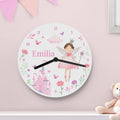 Personalised Fairy Princess Clock
