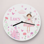 Personalised Fairy Princess Clock