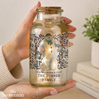 Personalised The Snowman Botanical LED Jar