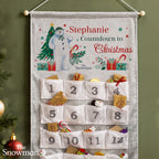 Personalised The Snowman Christmas Wishes Advent Calendar