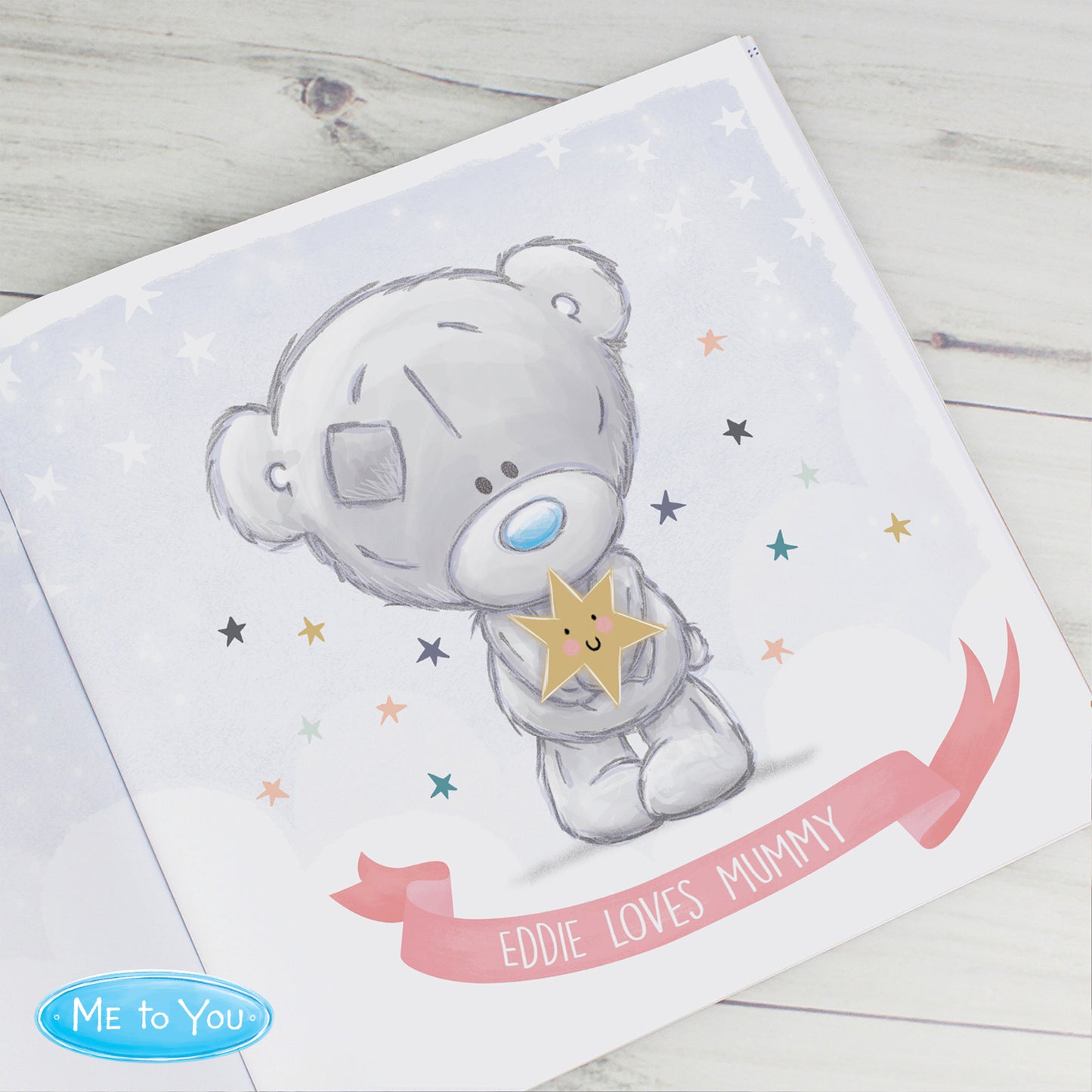 Personalised Tiny Tatty Teddy Mummy You're A Star, Poem Book