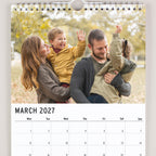 Personalised Photo Upload Wall Calendar