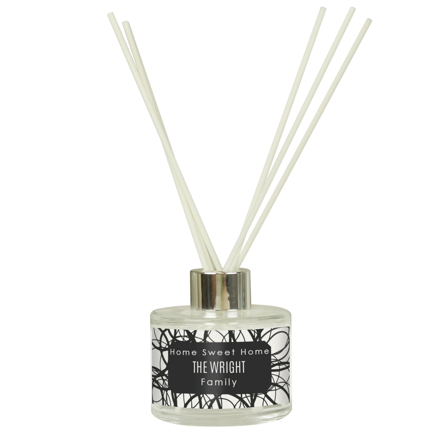 Personalised Scribble Reed Diffuser