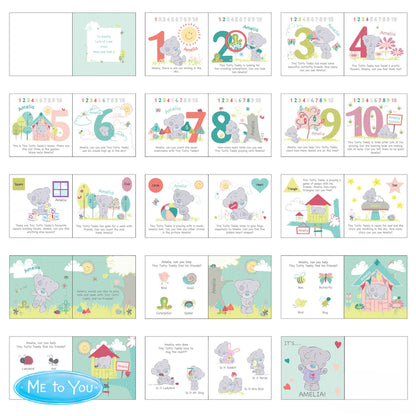 Personalised Tiny Tatty Teddy Learning Adventure Book