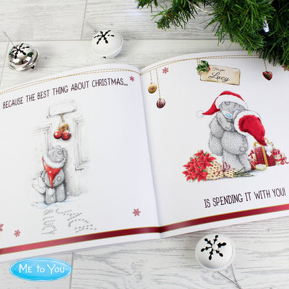 Personalised Me to You The One I Love at Christmas Poem Book