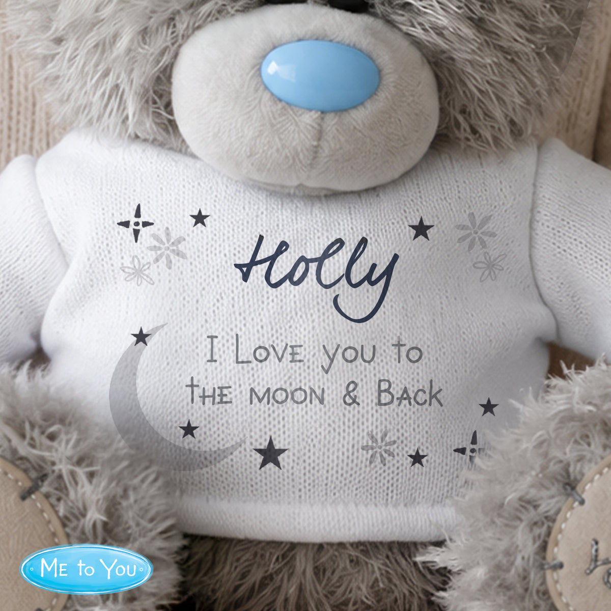Personalised Moon & Stars Me To You Bear