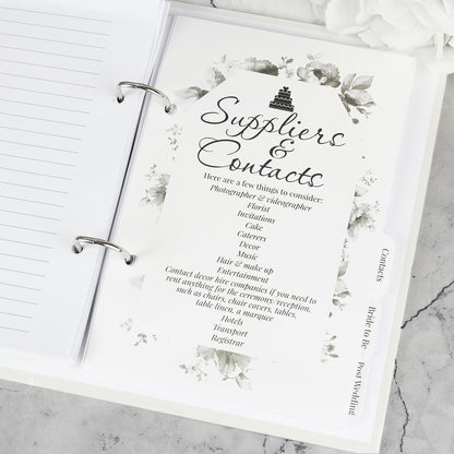 Personalised Our Greatest Adventure Wedding Planner
