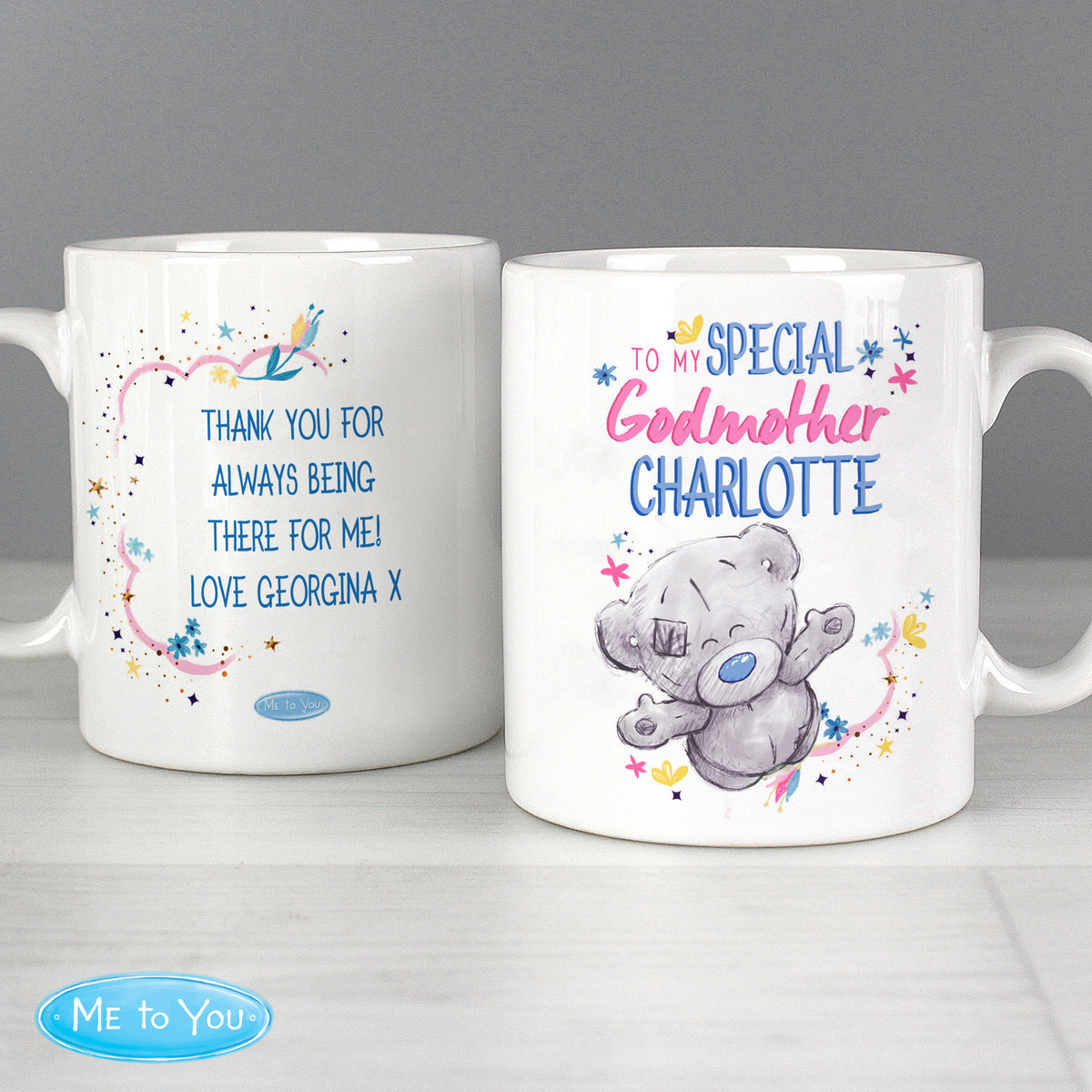 Personalised Me to You Godmother Mug