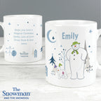 Personalised The Snowman and the Snowdog Mug