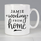 Personalised Working From Home Mug