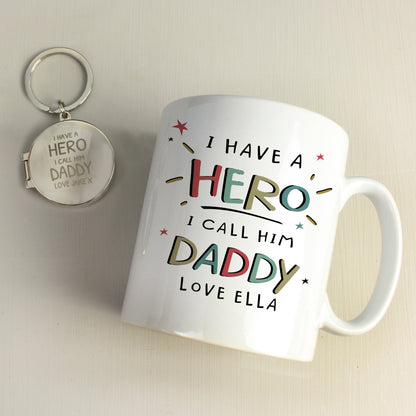 Personalised I Have A Hero Mug