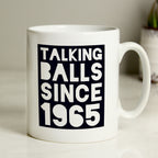 Personalised Talking Balls Since Mug