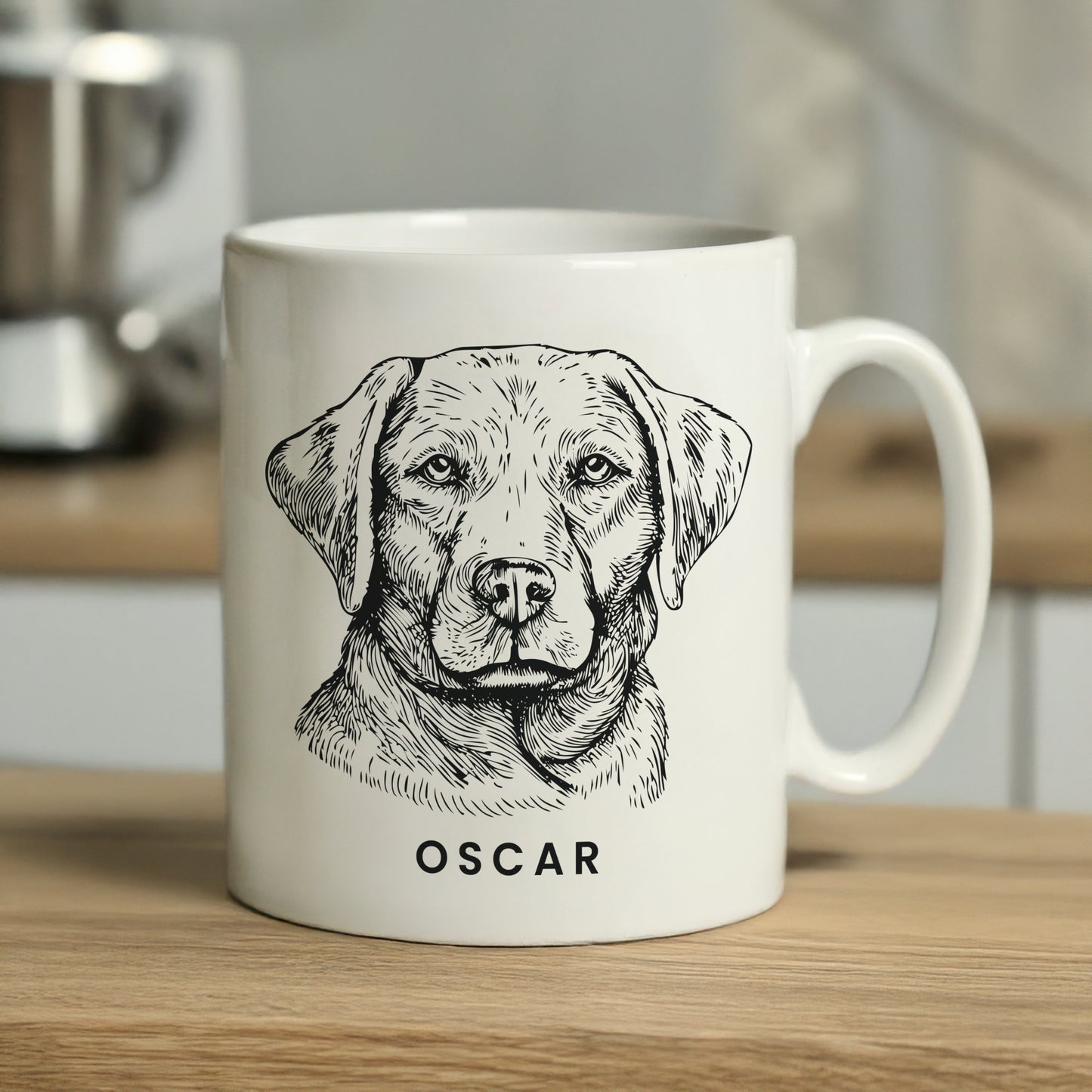Personalised Dog Mug – Choose from 16 Dog Breeds | Custom Name & Message