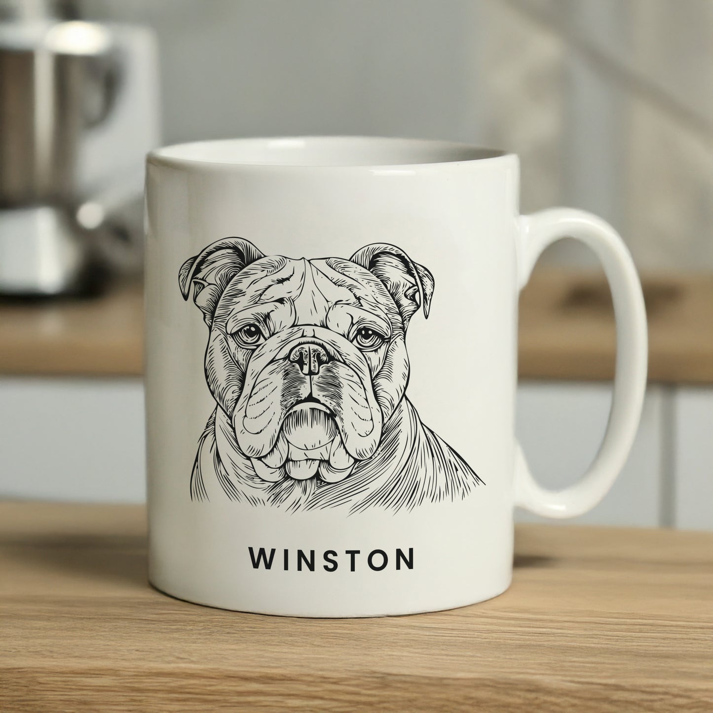 Personalised Dog Mug – Choose from 16 Dog Breeds | Custom Name & Message