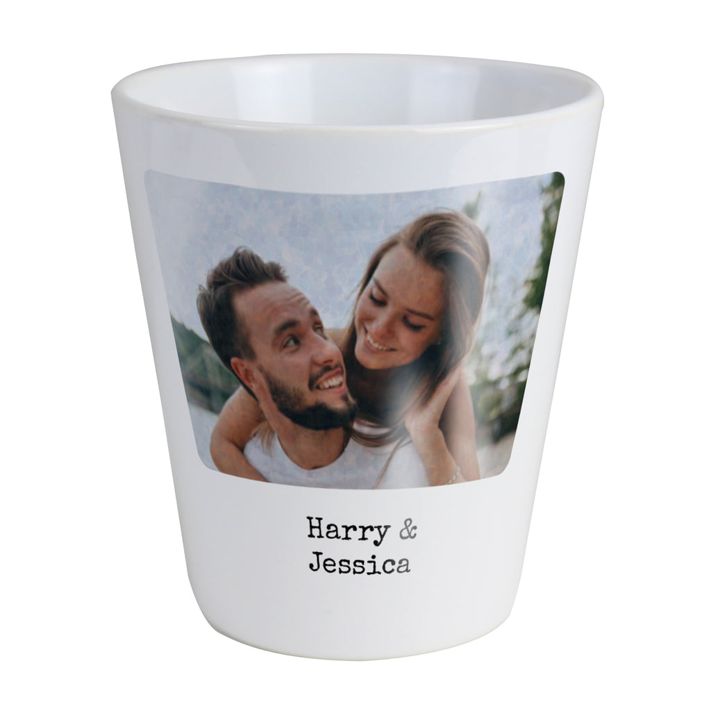 Personalised Photo Upload Plant Pot