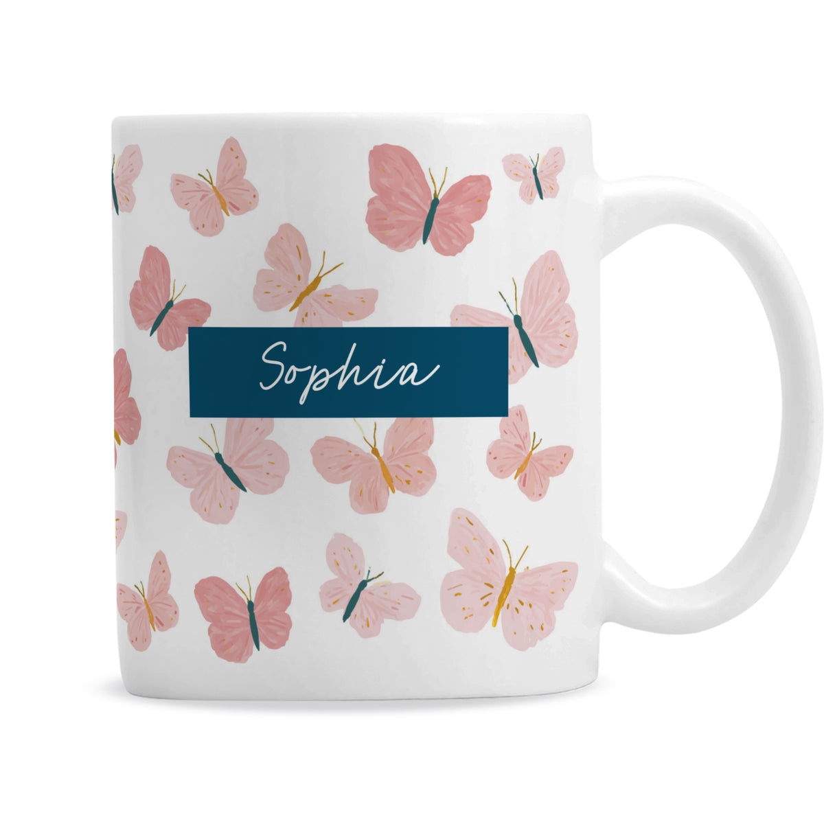 Personalised Butterfly Mug