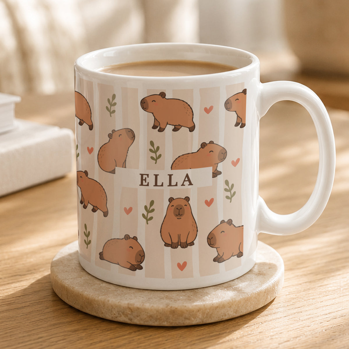Personalised Capybara mug