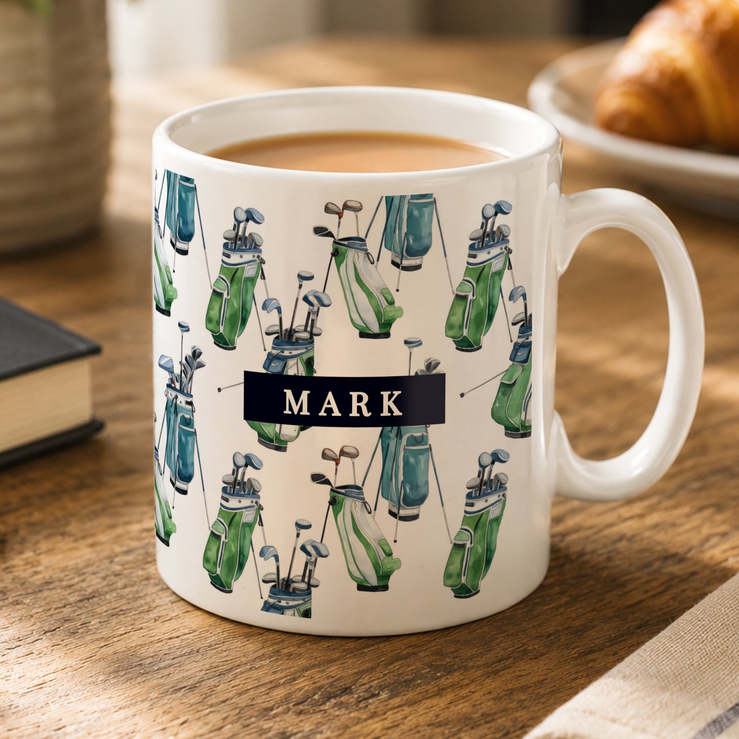 Personalised Golf Bag Mug
