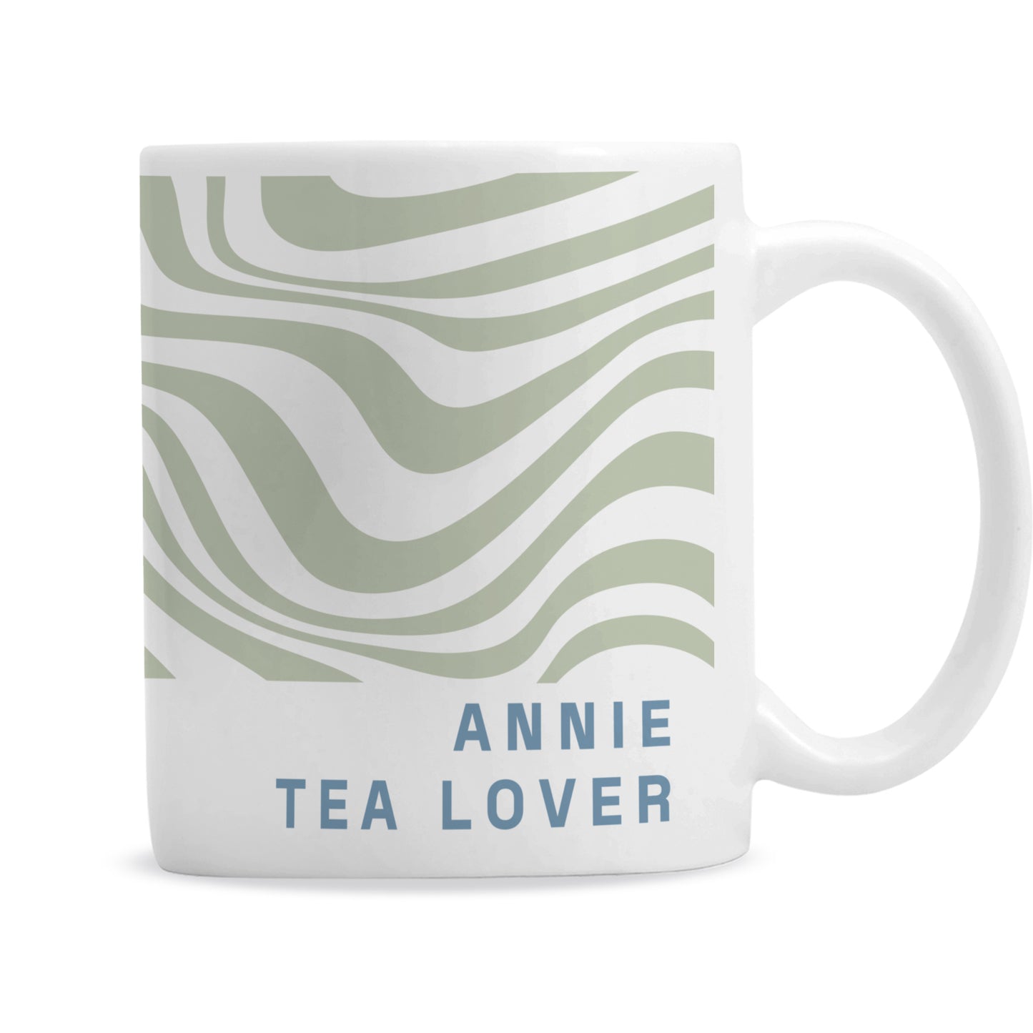 Personalised Pattern Striped Mug