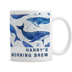 Personalised Whales Mug