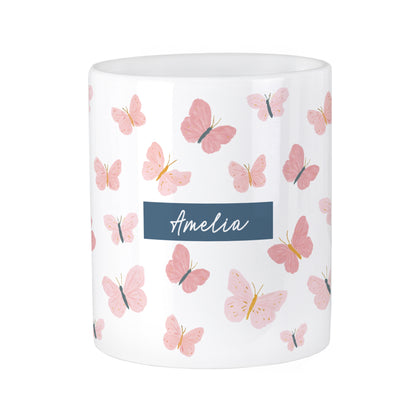 Personalised Butterfly Storage Pot