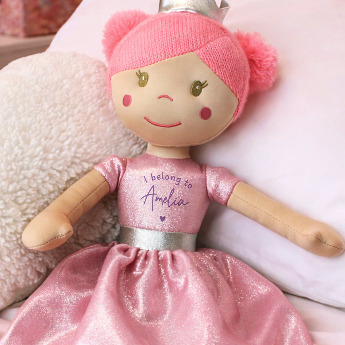 Personalised I Belong To Princess Rag Doll
