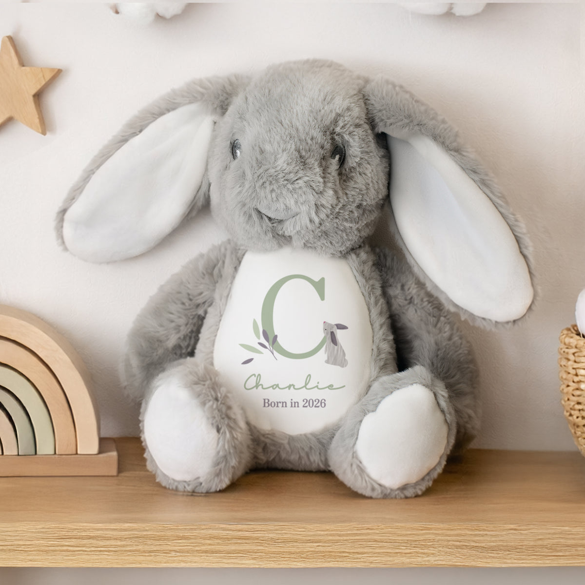 Personalised Woodland Bunny