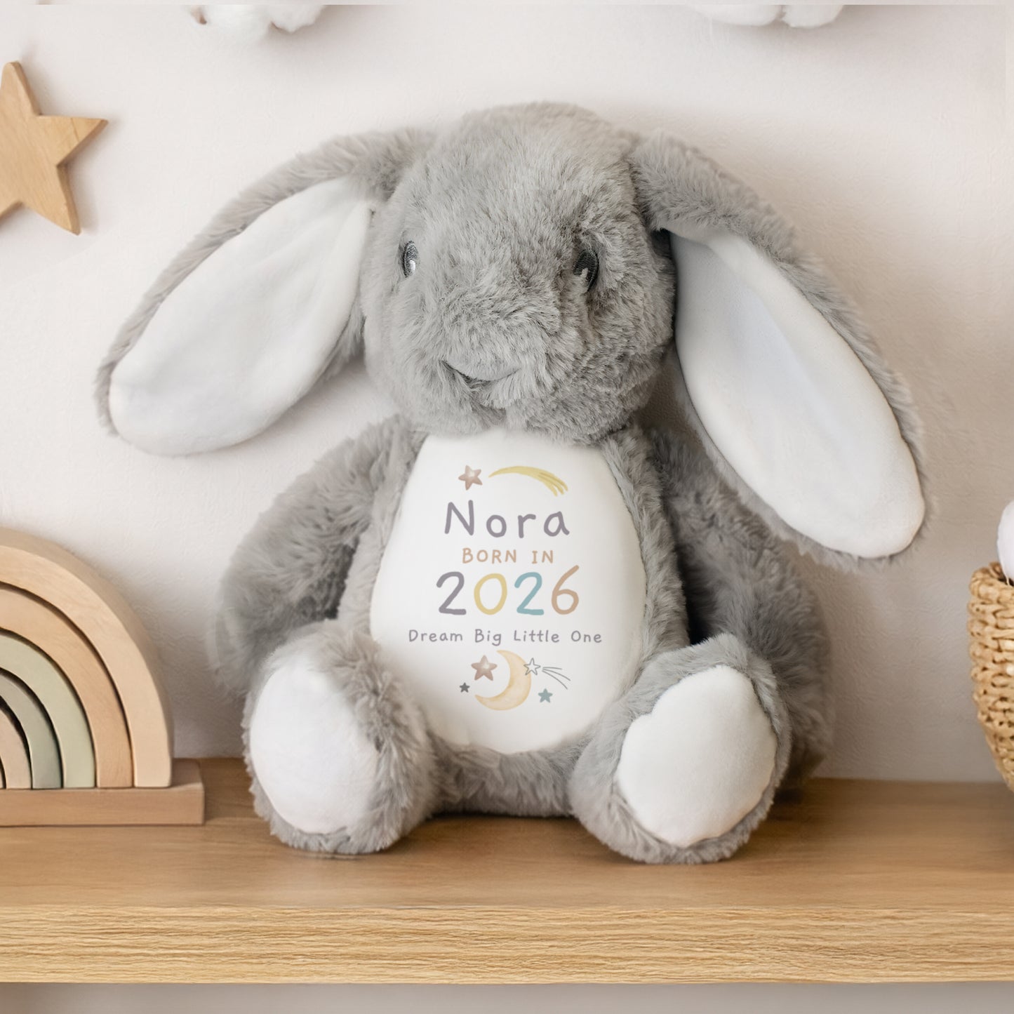 Personalised Born In Bunny