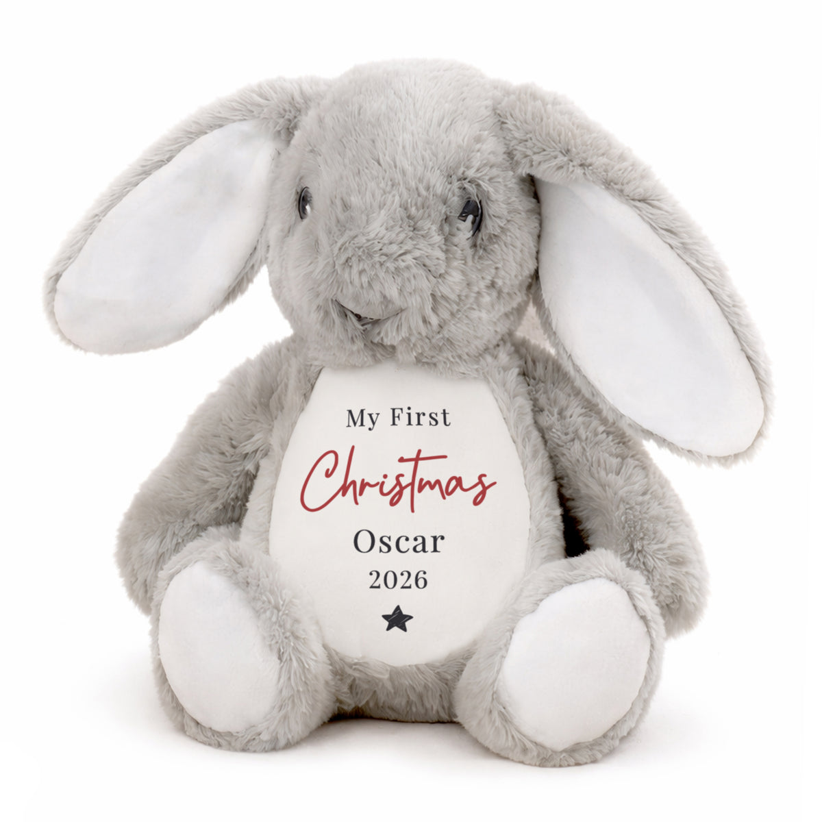 Personalised My First Christmas Bunny