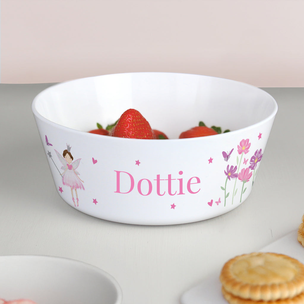 Personalised Fairy Princess Bowl