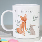 Personalised Woodland Animals Mug