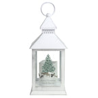 Personalised A Winter's Night White Lantern