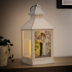 Personalised Photo Upload White Lantern