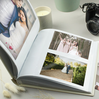 Personalised Free Text Square Photo Album