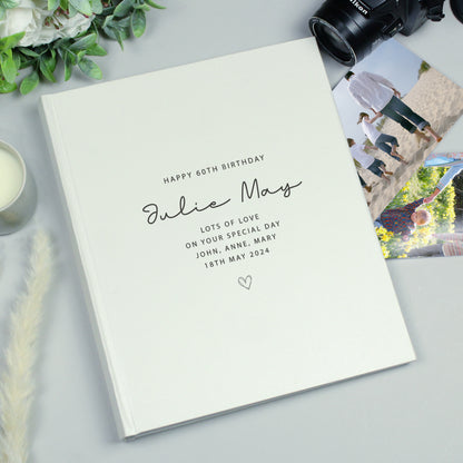 Personalised Traditional Photo Album