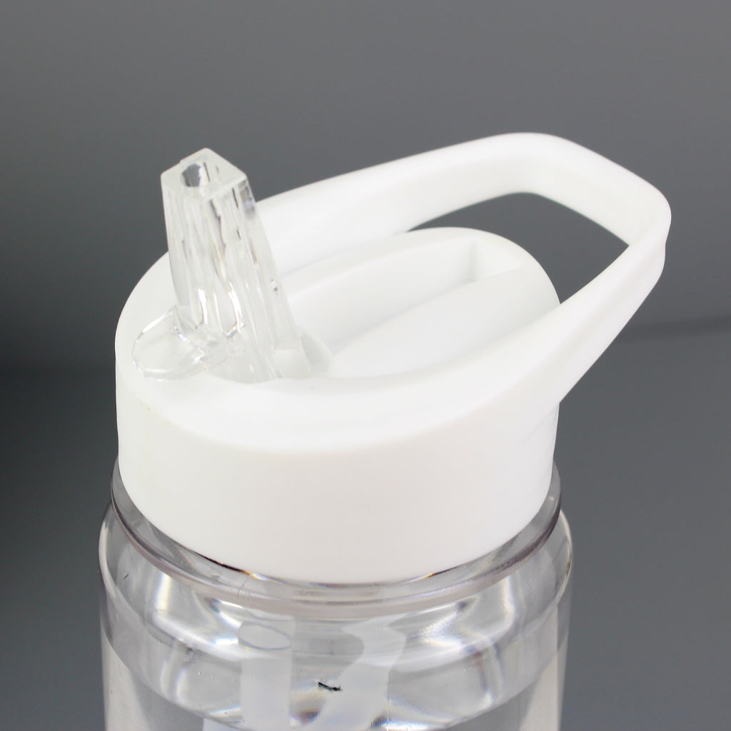 Personalised Pink Hydration Tracker Water Bottle