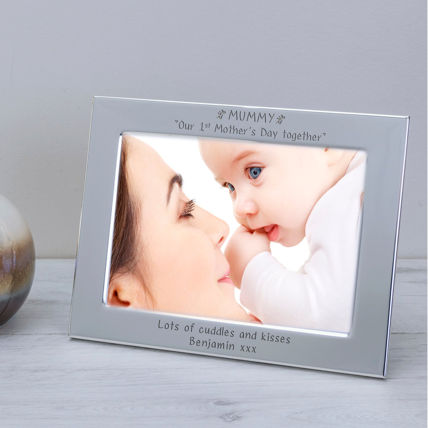 Personalised Mother's Day Silver-Plated Photo Frame
