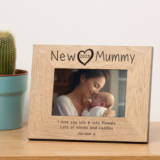 New Mummy Wood Picture Frame