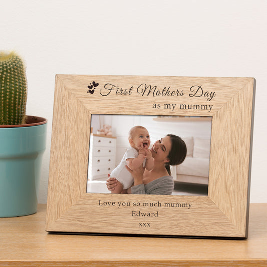 First Mothers Day as my . . . Wood Picture Frame