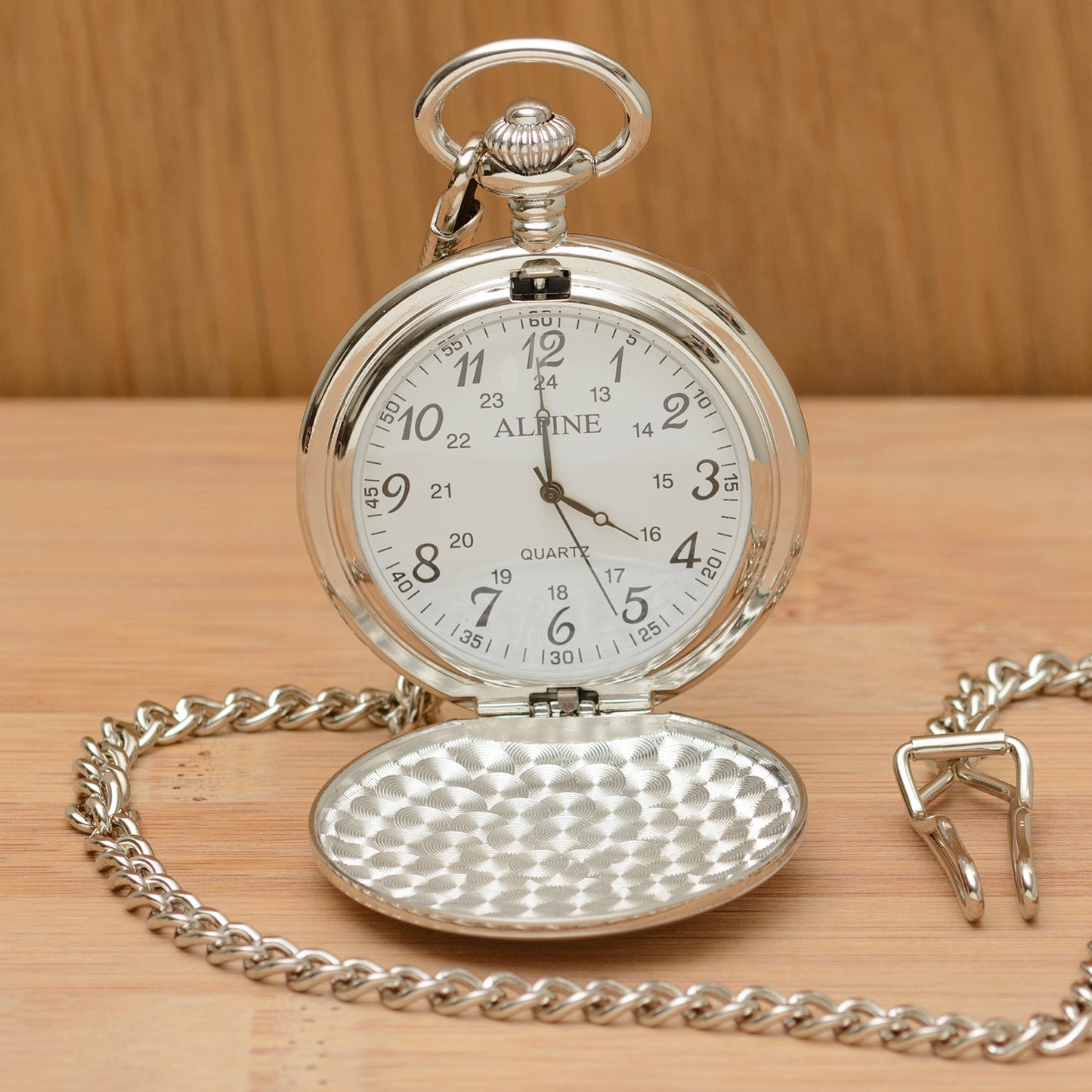 Best For A Day Pocket Watch - Silver Finish