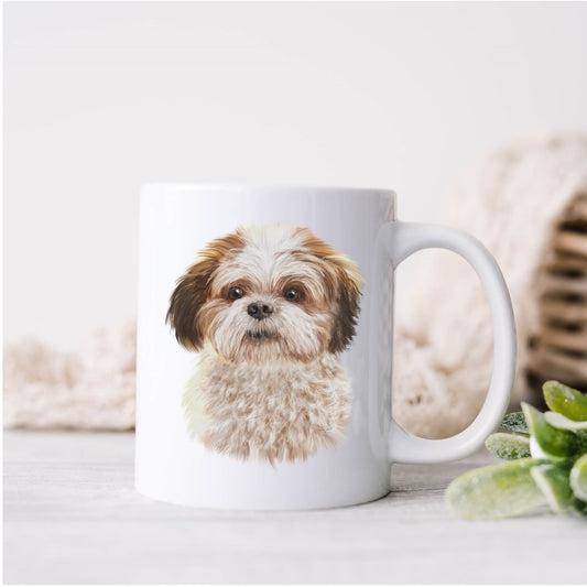 Shih tzu mug, Dog Lover Birthday Gift, Gift For Her, gift for a dog lover