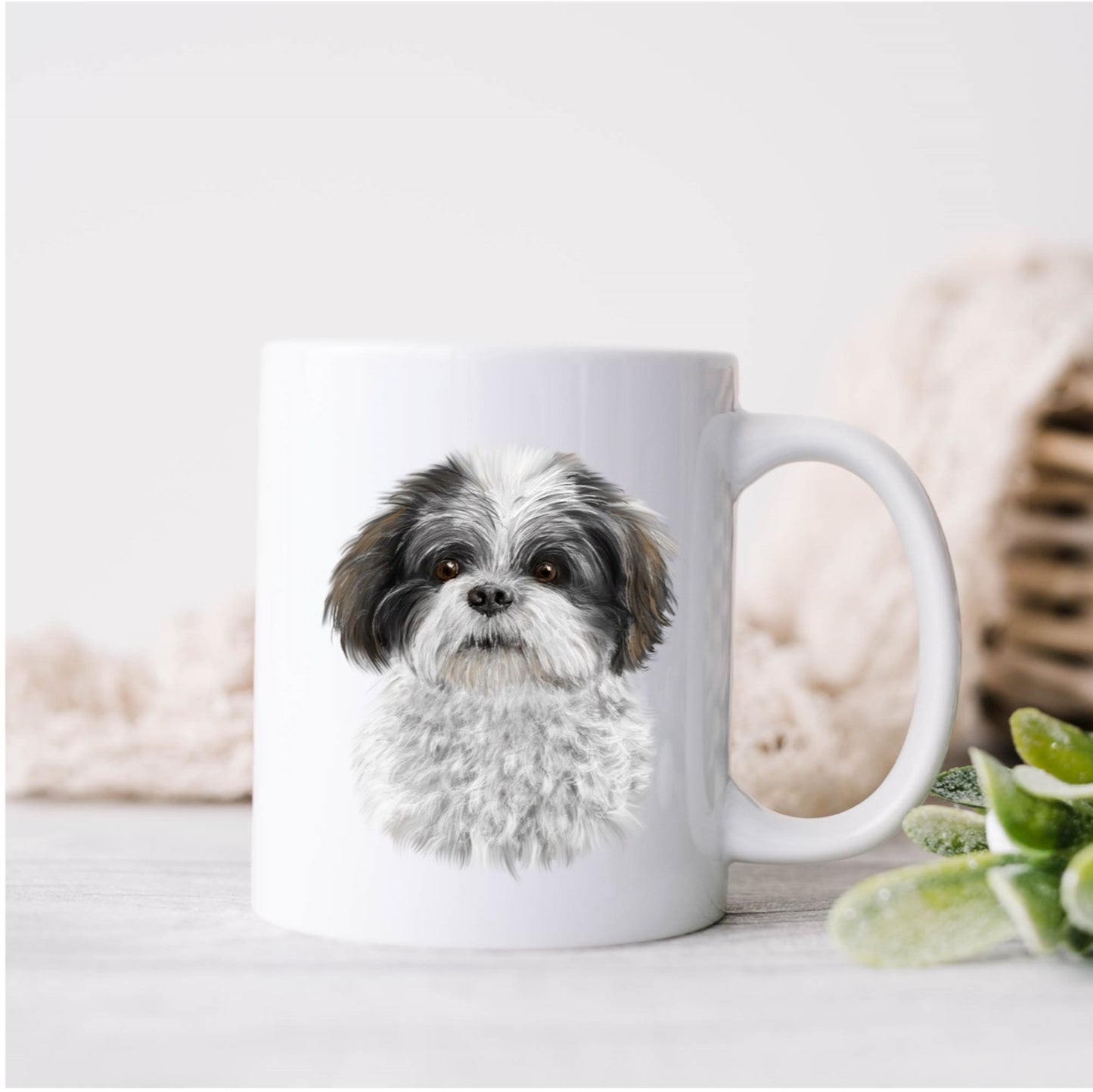 Shih tzu mug, Dog Lover Birthday Gift, Gift For Her, gift for a dog lover