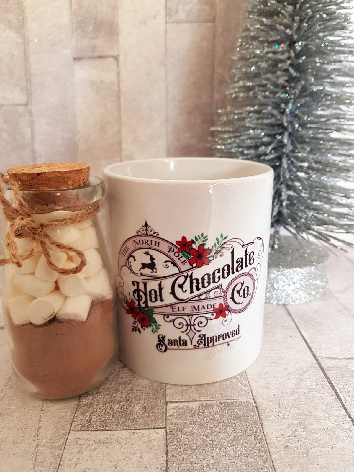 Christmas Hot Chocolate Mug: Festive Gift