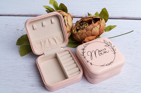 Best Mum Jewellery Box, jewelry , Mothers Day Gift, Travel Jewellery Case, Gift for Mum,  jewellery storage, mum gift, Trinket box