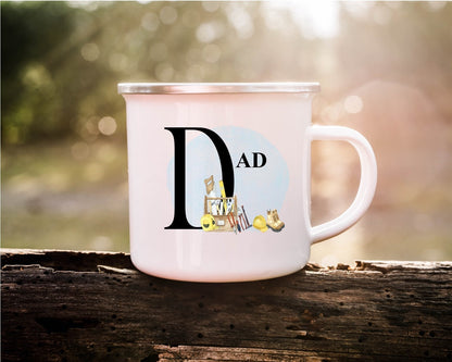 Personalised mug, Personalised mug for Dad, Dad tools mug, personalised mug for him, Daddy mug, Father's Day gift